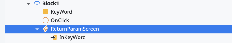 Outsystems Blockから画面にパラメータを渡す方法 | 雑魚雑魚エンジニアの備忘録